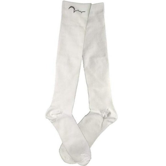 4 Pair Extra Soft Large/X-Large White Compression - Picture 2 of 7